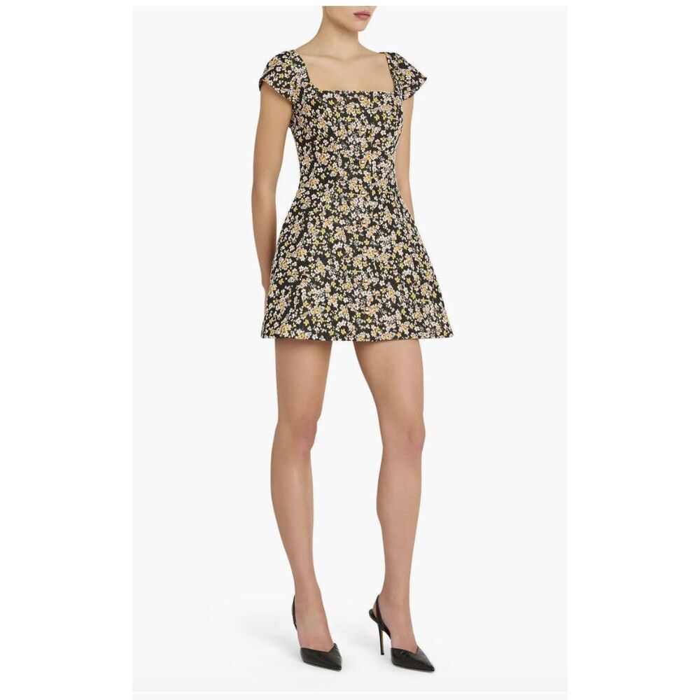 New Women's  Amanda Uprichard Abella Floral Print Minidress Size Medium